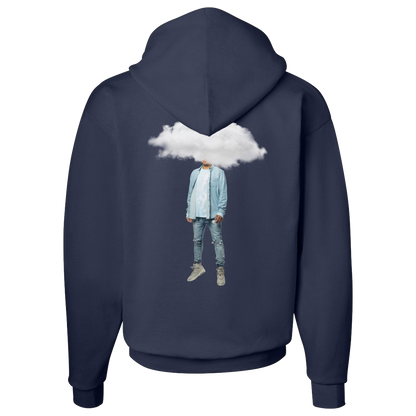 Citizen of Heaven album cover head on the clouds navy hoodie product shot back Tauren Wells