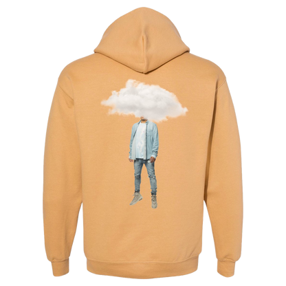 Citizen of Heaven album logo head in the clouds exclusive tan hoodie product shot back Tauren Wells
