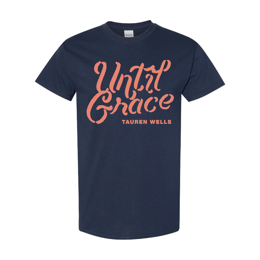 Until Grace Navy Tee